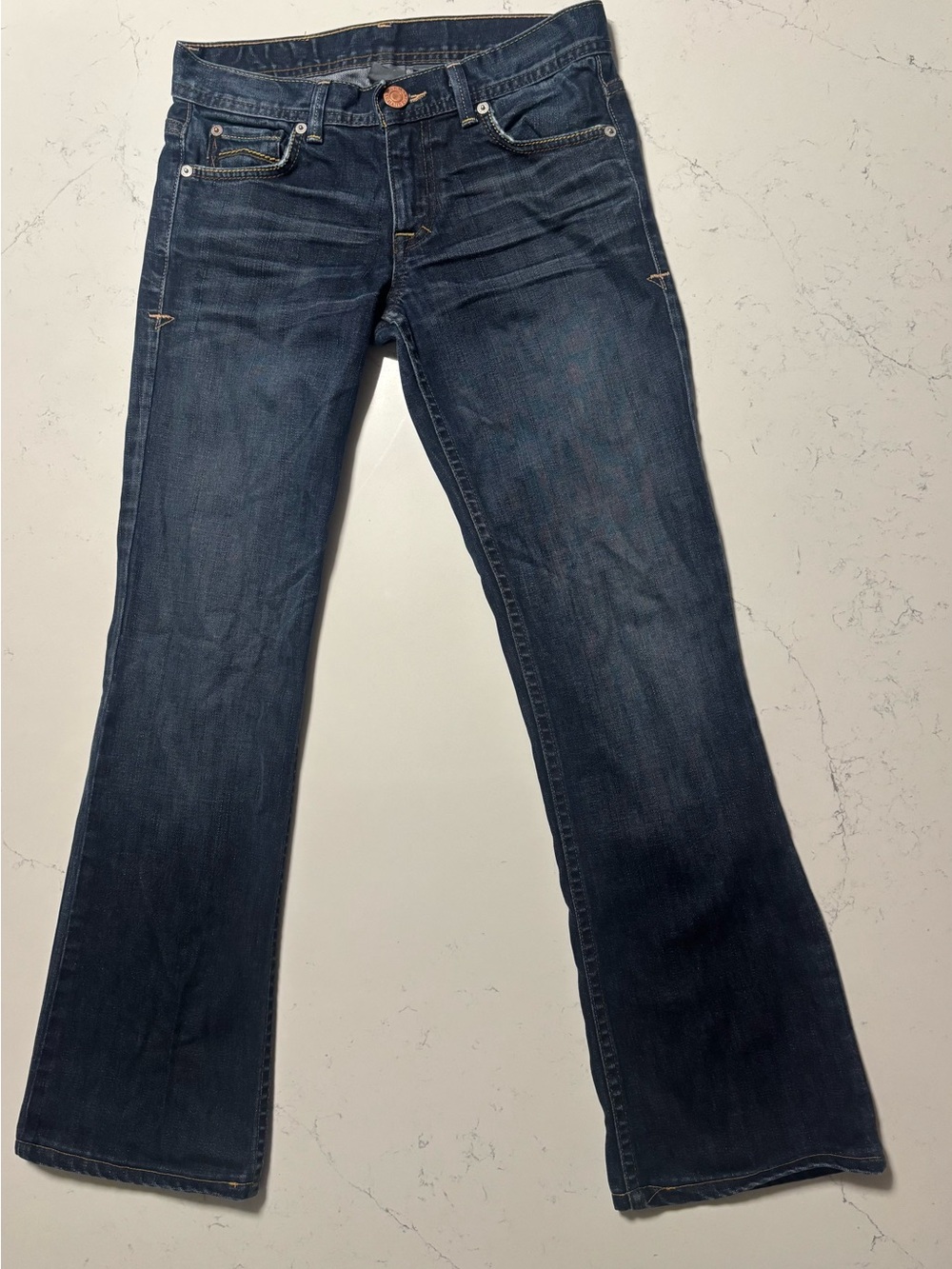 Armani Exchange Dark Blue Flare Jeans